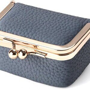 Mini Leather Jewelry Organizer Compact Travel Case for Earrings Rings